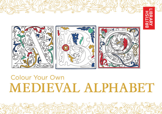Cover of Colour Your Own Medieval Alphabet