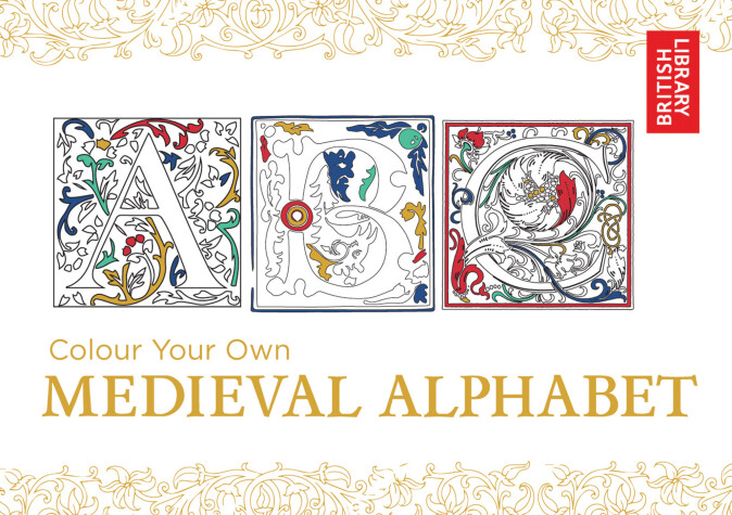 Book cover for Colour Your Own Medieval Alphabet