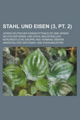 Cover of Stahl Und Eisen (3, PT. 2 )