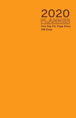 Book cover for 2020 Planner - One Day Per Page Diary 366 Days