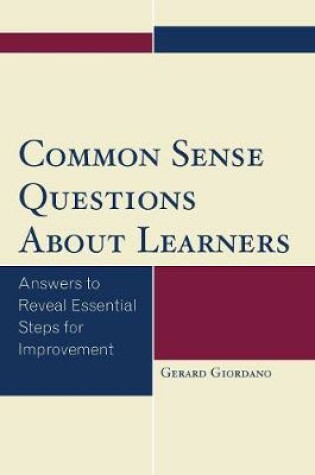 Cover of Common Sense Questions about Learners