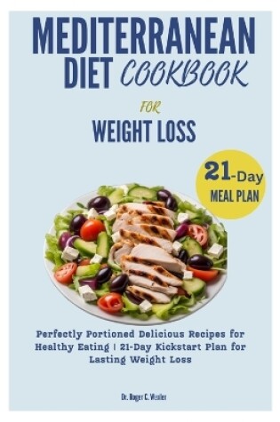 Cover of Mediterranean Diet Cookbook for Weight Loss