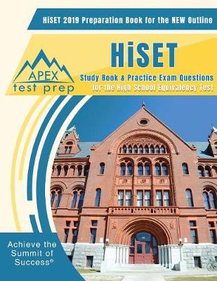 Book cover for HiSET 2019 Preparation Book for the NEW Outline