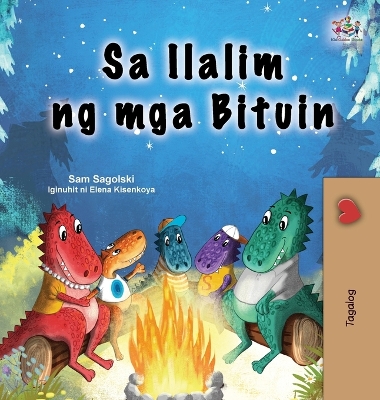 Cover of Under the Stars (Tagalog Children's Book)