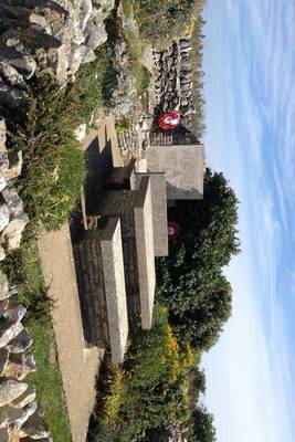 Book cover for The Royal Marines Memorial at Emmetts Hill in Dorset, England