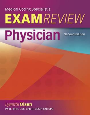 Book cover for Medical Coding Specialists's Exam Review Physician