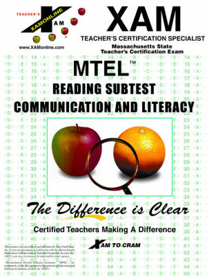 Cover of MTEL Reading Subtest Communication and Literacy