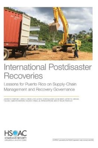 Cover of International Postdisaster Recoveries