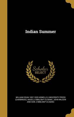 Book cover for Indian Summer