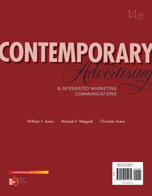 Book cover for Loose Leaf Contemporary Advertising with Connect