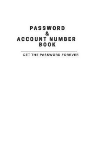 Cover of Password & Account Number Book and Little Telephone/Adress Book (White Version）