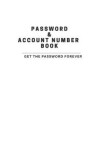 Book cover for Password & Account Number Book and Little Telephone/Adress Book (White Version）