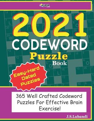 Book cover for 2021 CODEWORD Puzzle Book