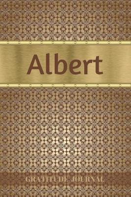 Book cover for Albert Gratitude Journal