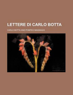 Book cover for Lettere Di Carlo Botta