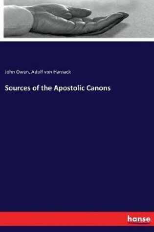 Cover of Sources of the Apostolic Canons
