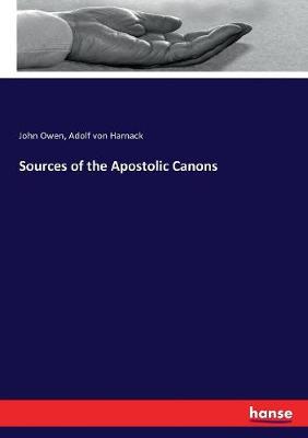 Book cover for Sources of the Apostolic Canons