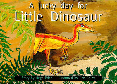 Book cover for A Lucky Day for Little Dinosaur