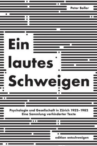 Cover of Ein lautes Schweigen