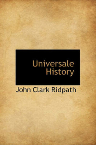 Cover of Universale History