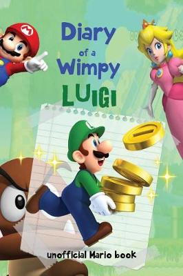 Book cover for Diary of a Wimpy Luigi