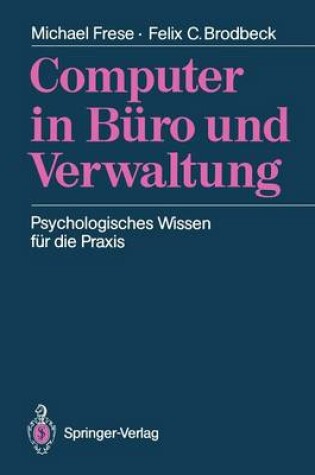 Cover of Computer in Büro und Verwaltung