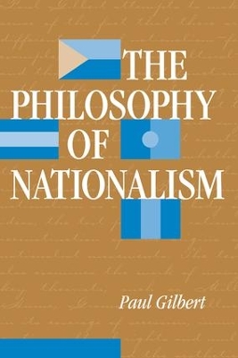 Book cover for The Philosophy Of Nationalism