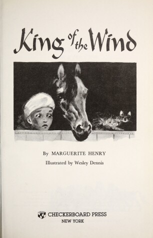 Book cover for King of the Wind