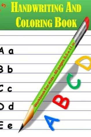 Cover of ABCD Handwriting and Coloring Book