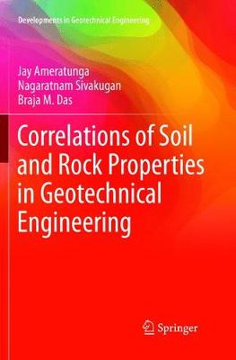 Book cover for Correlations of Soil and Rock Properties in Geotechnical Engineering