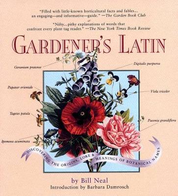 Book cover for Gardener's Latin