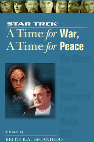 Cover of A Time For War And a Time For Peace