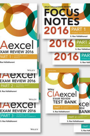 Cover of Wiley CIAexcel Exam Review 2016: Complete Pack