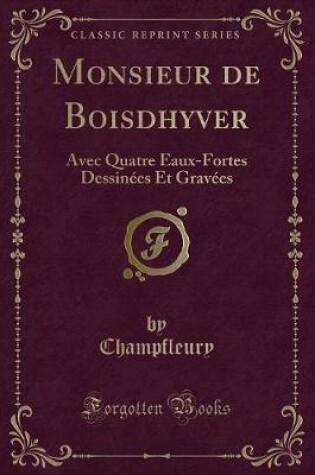Cover of Monsieur de Boisdhyver