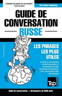 Book cover for Guide de conversation Francais-Russe et vocabulaire thematique de 3000 mots