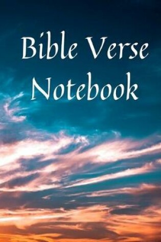 Cover of Bible Verse Notebook