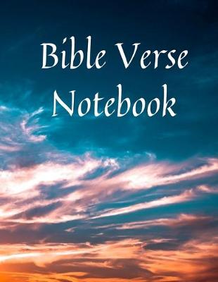 Book cover for Bible Verse Notebook