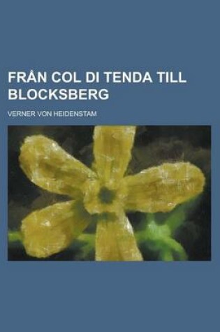 Cover of Fran Col Di Tenda Till Blocksberg