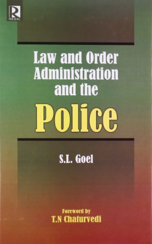 Book cover for Law and Order Administration and the Police