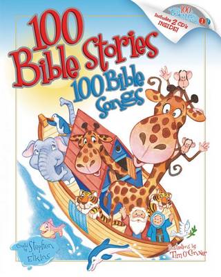 Book cover for 100 Bible Stories, 100 Bible Songs