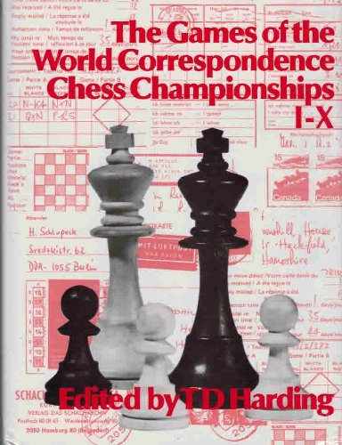 Book cover for Games of the World Correspondence Chess Championships, 1-10