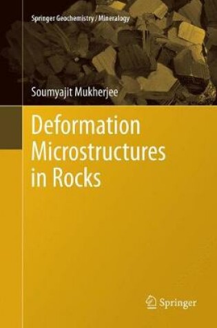 Cover of Deformation Microstructures in Rocks