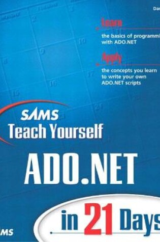 Cover of Sams Teach Yourself ADO.NET in 21 Days