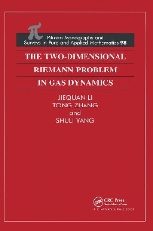 Cover of The Two-Dimensional Riemann Problem in Gas Dynamics