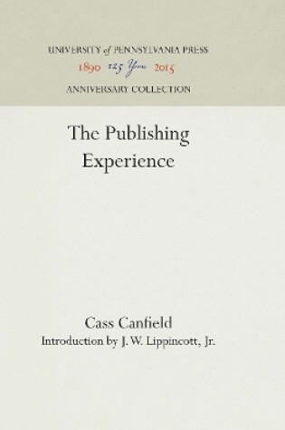 Cover of The Publishing Experience