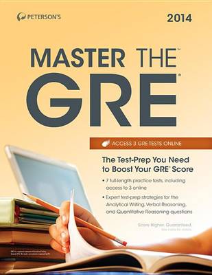 Cover of Master the GRE 2014