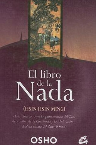 Cover of El Libro de la Nada (Hsin Hsin Ming)