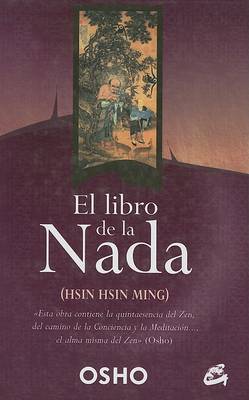 Book cover for El Libro de la Nada (Hsin Hsin Ming)