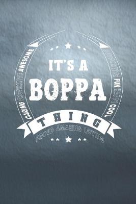 Book cover for It's A Boppa Thing Proud Amazing Loving