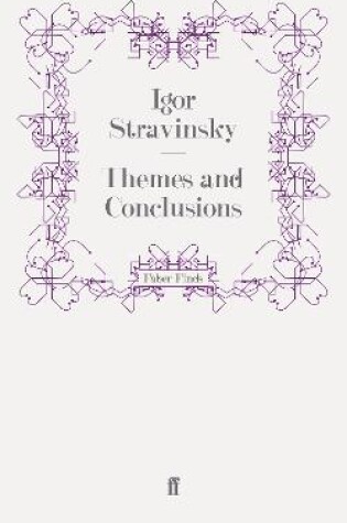 Cover of Themes and Conclusions